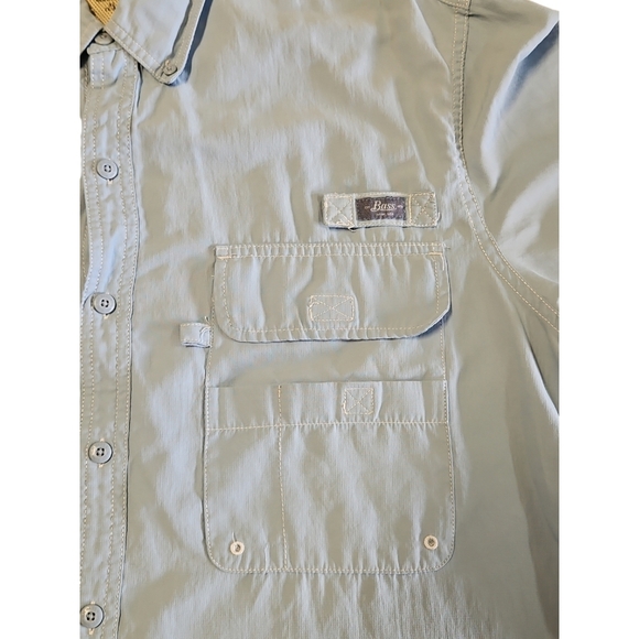 G.H. Bass & Co. Men's Blue Explorer Button Down Shirt Size XL - Picture 7 of 8